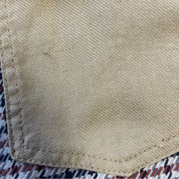 We The FREE PEOPLE Medium Bentley Ombre Shirt Jacket Overcoat Houndstooth Plaid - Picture 11 of 12